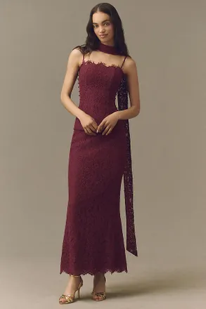 Mare Mare Lace Top and Maxi Skirt Set