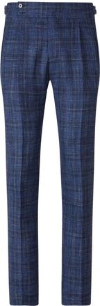 Scabal Pantaloni dritti in lana - Blu