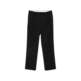 BRIGLIA 1949 Straight Trousers, male, Black, Size: 2XL Pant