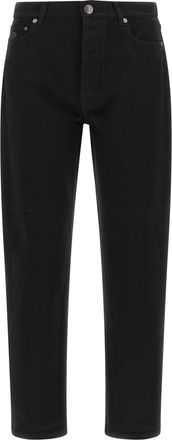Brunello Cucinelli Black High Rise Jeans
