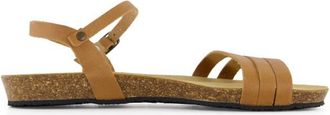 Plakton Alou Sandalen f&uuml;r Damen | braun/wei&szlig;