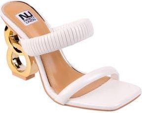 Ninety Union Raddle Square Toe Sandal in White at Nordstrom Rack, Size 12