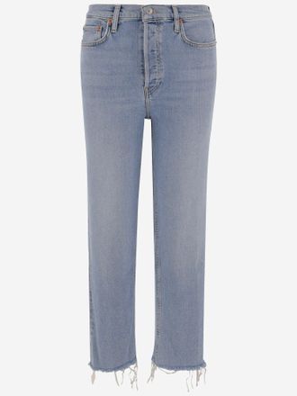 Re/Done Jeans Re/Done in cotone elasticizzato