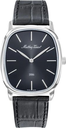 Mathey-Tissot Mathey-Tissot Mens Martin Black Dial Watch