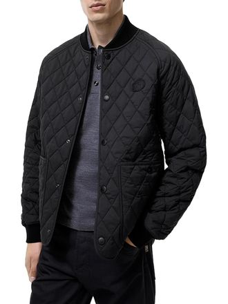 Burberry Ripstop Nylon Quilted Jacket - Black