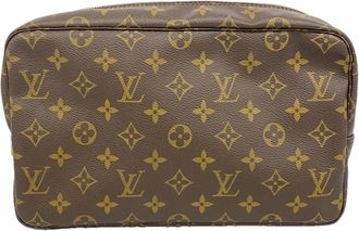 Louis Vuitton Brown Pouch (Pre-Owned)