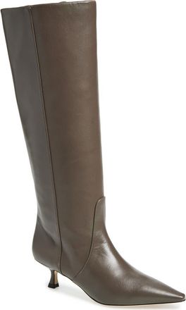 Stuart Weitzman Naomi 50 Boot in Stone at Nordstrom Rack, Size 7