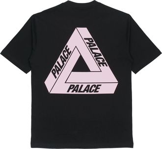 Palace Unisex Tri-To-Help Pink Triangle Black P18TS231
