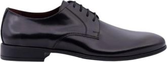 Antica Cuoieria 22546-M-S67 Nette Schoenen - Heren - Nette schoenen - Zwart - 44 EU - Leer - Schoenen