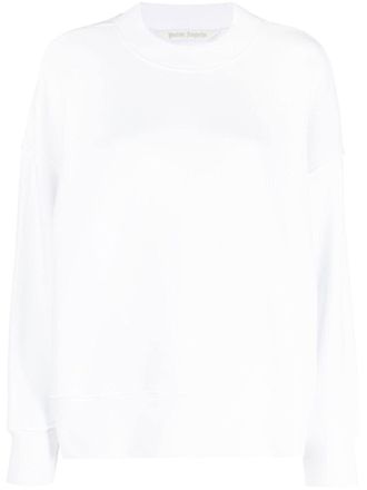 Palm Angels Sweater met logoprint - Wit