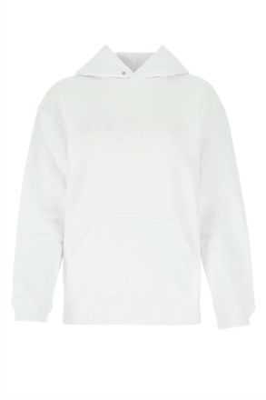 Givenchy White Cotton Oversize Sweatshirt