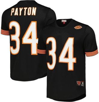 Mitchell & Ness Mens Mitchell & Ness Walter Payton Black Chicago Bears Retired Player Name & Number Mesh Top at Nordstrom, Size X-Large