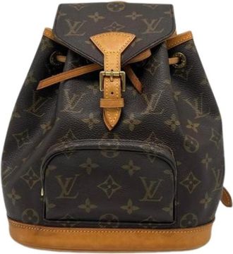 Louis Vuitton Pre-owned Backpack - Dames - Vintage Rugzakken - Bruin - ONE Size - Vintage