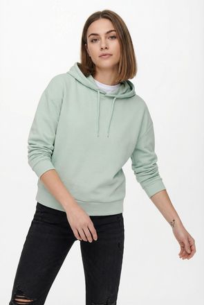 Only Play Kapuzensweatshirt ONLY PLAY ONPLOUNGE LS HOOD SWEAT - NOOS, Damen, Gr. XL, surf spray, Sweatware, Obermaterial: 80% Polyester, 15% Viskose, 5% Elastha