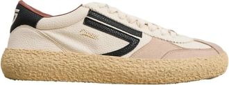 Puraai Vintage Eclipse - Heren - Sneakers - Wit - 46 EU - Leer - Schoenen