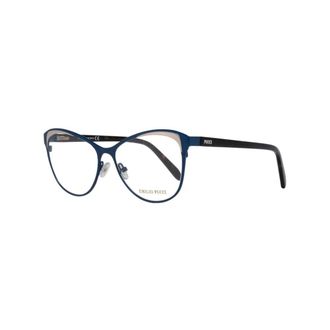 Pucci Glasses, female, Blue, Size: ONE SIZE Blue Women Optical Frames with Branded Case