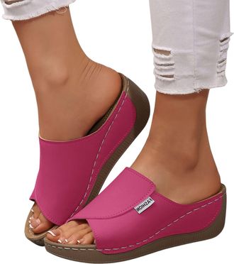 Generic 2026 New Womens Orthotic Wedge Sandals VivaStep Sandals Ergonomic & Non Slip Sandals for Orthopaedic Womens Open Toe Slippers