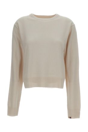 Extreme Cashmere Milk White N.475 March Crew Neck Sweater