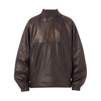 Iceberg Giacca in Pelle - - Jackets - Donna - Marrone - 2XS