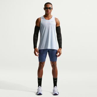 Nike Mens AeroSwift Dri-FIT ADV Running 1/2-Length Tights in Blue | FN3369-480