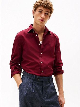 Tommy Hilfiger TH Flex Regular Fit Poplin Shirt