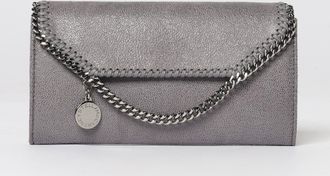Stella McCartney Borsa wallet Falabella Stella McCartney in camoscio sintetico laminato crackl&egrave;
