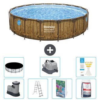 Bestway Piscina Bestway Power Steel Redonda - 549x122 Cm - 8-piezas S649
