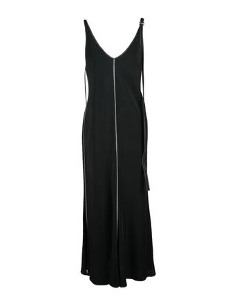 Sportmax Black Unione Viscose Dress