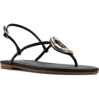 Aldo Sophya Slingback Sandal in Black at Nordstrom, Size 7.5