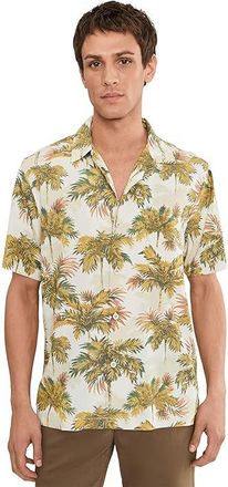 Tommy Bahama Coastal Ease Palm Voyage Mens Clothing Racing Green : 3XL, Modal/Polyester/Spandex