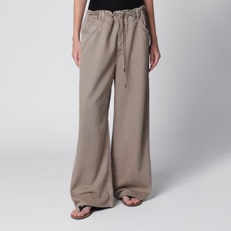 A Gold E Jeans Shaw Flyweight in denim marrone medio