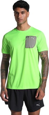 Puma Flex Pocket Short Sleeve T-Shirt M Green