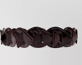 Jacquemus calf leather fish-link belt