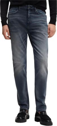 HUGO BOSS Heren, Jeans, Blauw, Maat: W34 Katoen
