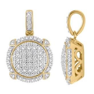 LuvMyJewelry Lumi 10K Gold 0.35 Ct Diamond Pendant in 10K Yellow Gold at Nordstrom