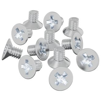 vidaXL Tornillos De Cabeza Avellanada 32727 Pcs Plateado Hierro Vidaxl