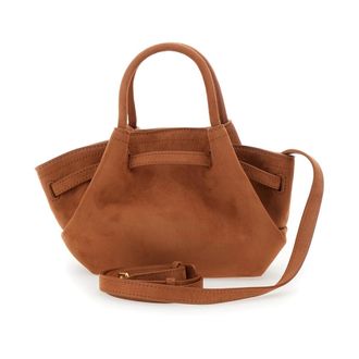 JW PEI Hana Mini Handtas - Dames - Handtassen - Bruin - ONE Size - Polyester - Tassen