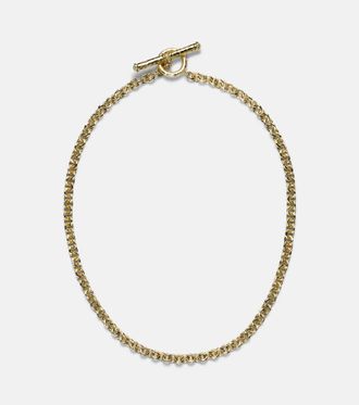 Octavia Elizabeth The Lower Coast 18kt gold chain necklace with diamonds and pearls