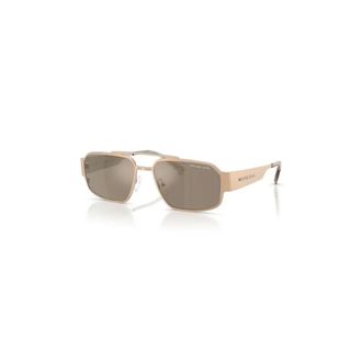 Michael Kors Cape Town Zonnebril - Heren - Accessoires - Geel - Maat: 58 MM