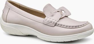 Hotter Womens Cabana Womens Wide Fit Shoes - Tan - Size: 5.5