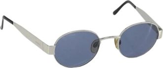 Chanel Pre-owned Accessories, female, Multicolor, Size: ONE SIZE Pre-owned Vintage Metal Sunglasses
