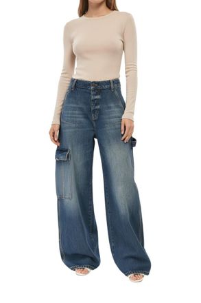 Diesel Blue Low Rise Jeans