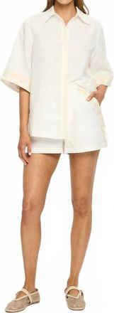 Kivari Naomi Tailored Short In White