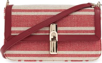 Furla Cross Body Bags, female, Pink, Size: ONE SIZE Iride Small Shoulder Bag