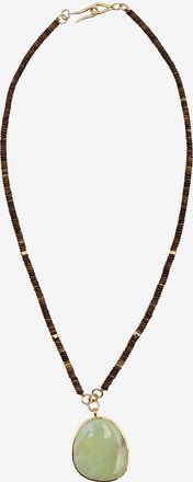 Tohum Design Halskette aus Holzperlen Natural Stone