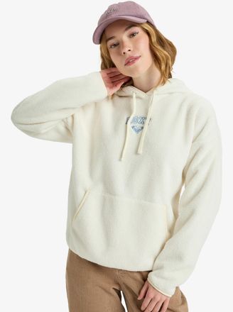 Roxy Sweatshirt ROXY COOL CALLING, Damen, Gr. L (40), weiss (egret), Obermaterial: 100% Polyester, Rundhals, Sweatshirts Sweatshirt