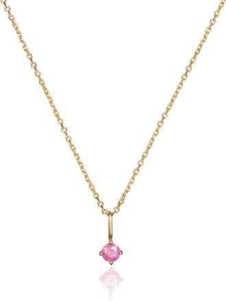 Lily & Roo Gold Small Birthstone Pendant Necklace