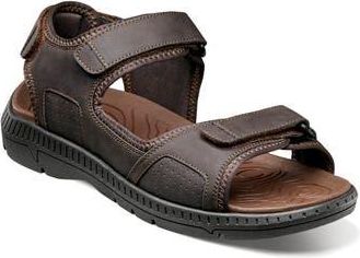 Nunn Bush Laguna Three-Strap River Sandal in Brown at Nordstrom Rack, Size 12