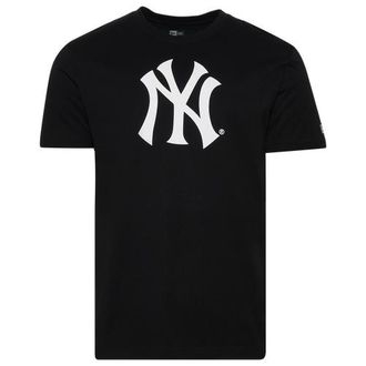 New Era Mens New York Yankees T-Shirt - Black/White Size XXL