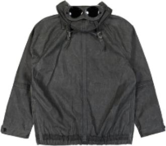 C.P. Company C.p. Company, Jassen, Heren, Grijs, M, Polyester, Goggle Jacket
